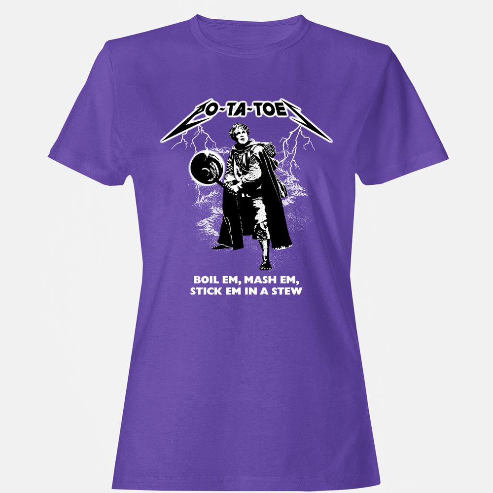 Women's T-Shirt - 1RTE46M3 - Purple - 12