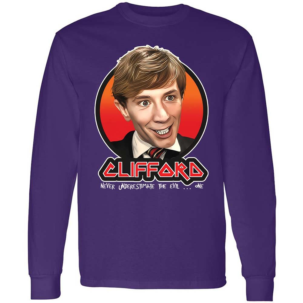 Long Sleeve T-Shirt - AVXY6GQX - Purple - 12
