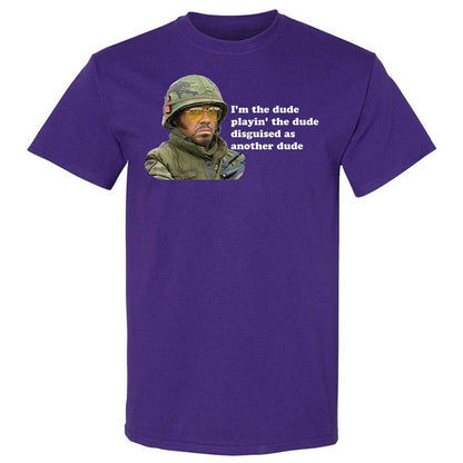 The dude, playing the dude - Purple - 12