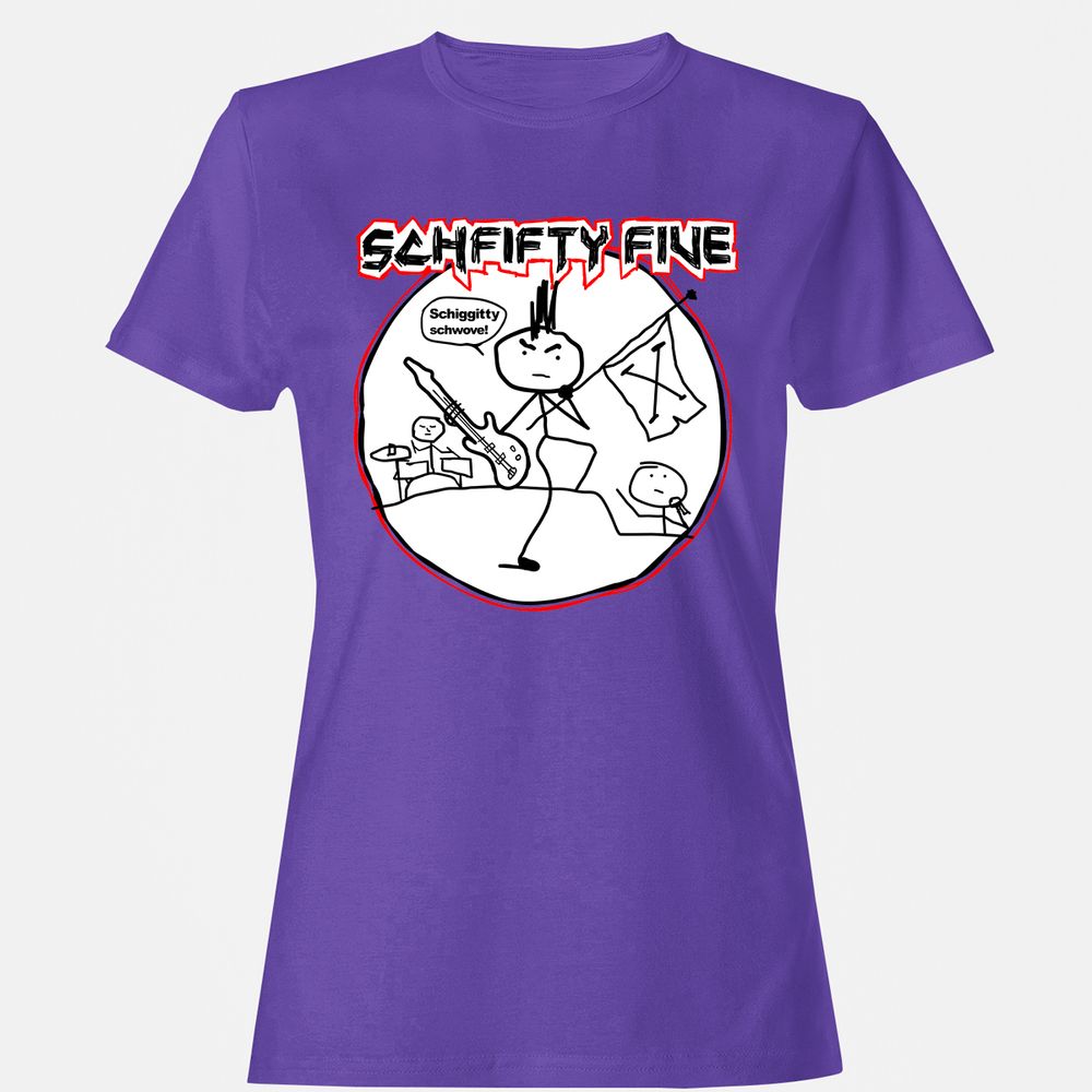 Women's T-Shirt - GEJVSXYK - Purple - 12