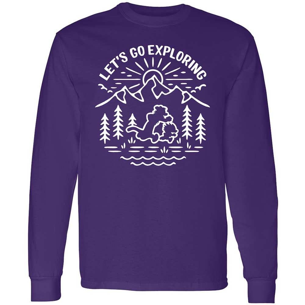 Long Sleeve T-Shirt - GAJEBL5Z - Purple - 12