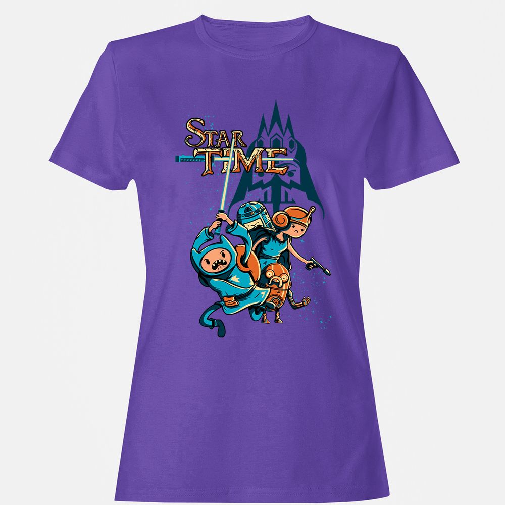 Women's T-Shirt - FLBTZ28R - Purple - 12