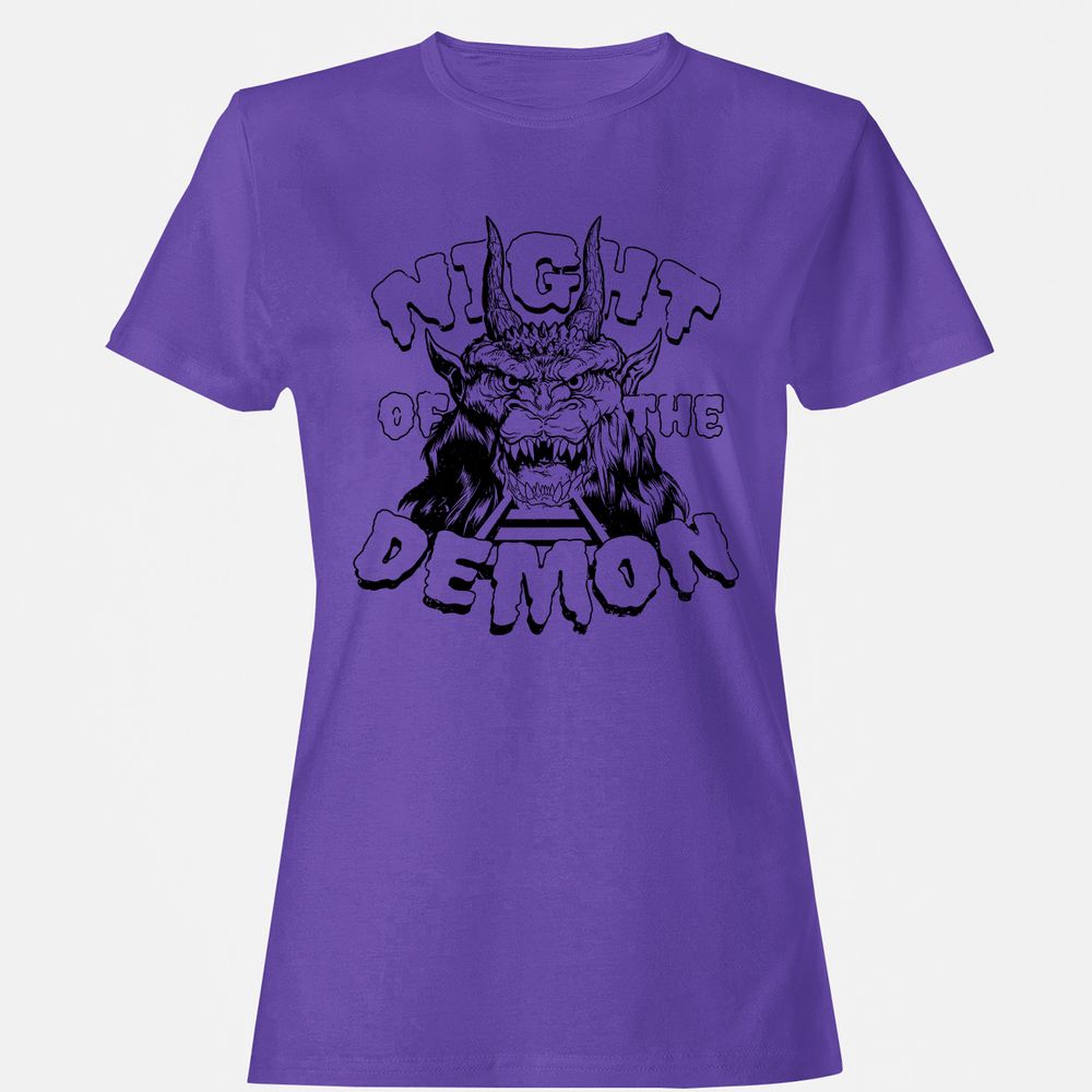 Women's T-Shirt - QY1F376D - Purple - 12
