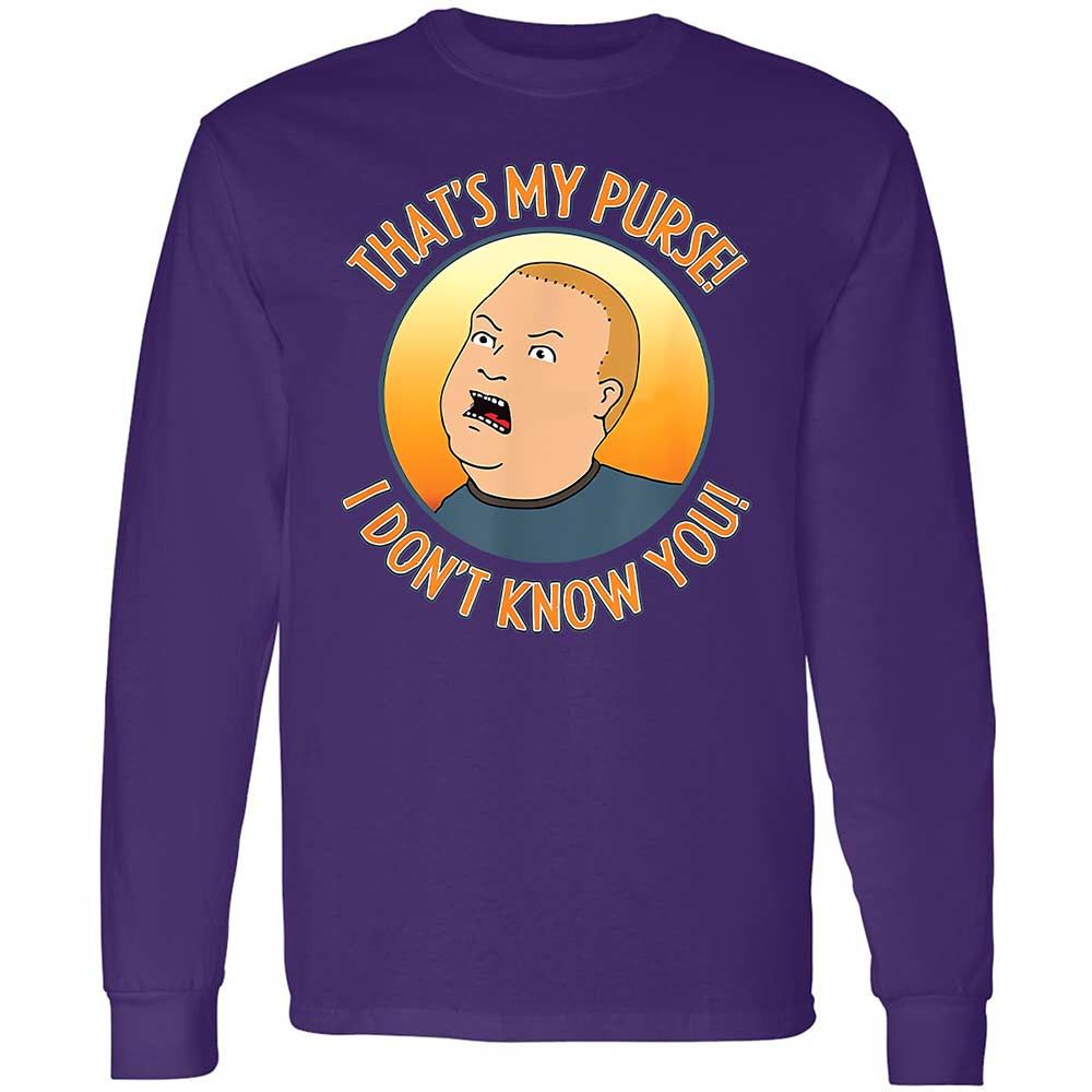 Long Sleeve T-Shirt - 8J4T35N7 - Purple - 12