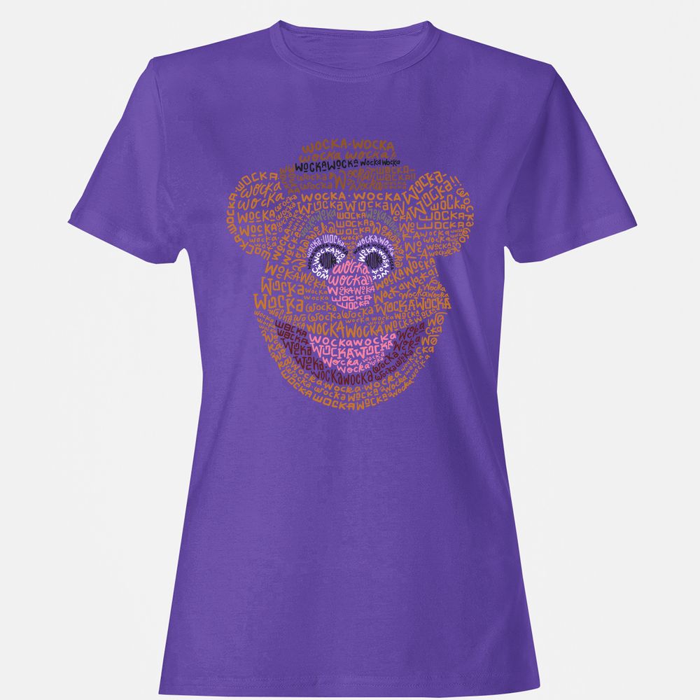 Women's T-Shirt - EDZF9R3V - Purple - 12