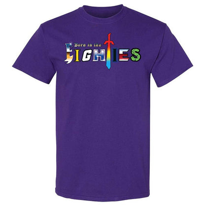 Classic Unisex T-Shirt - 4L1X2AVZ - Purple - 12