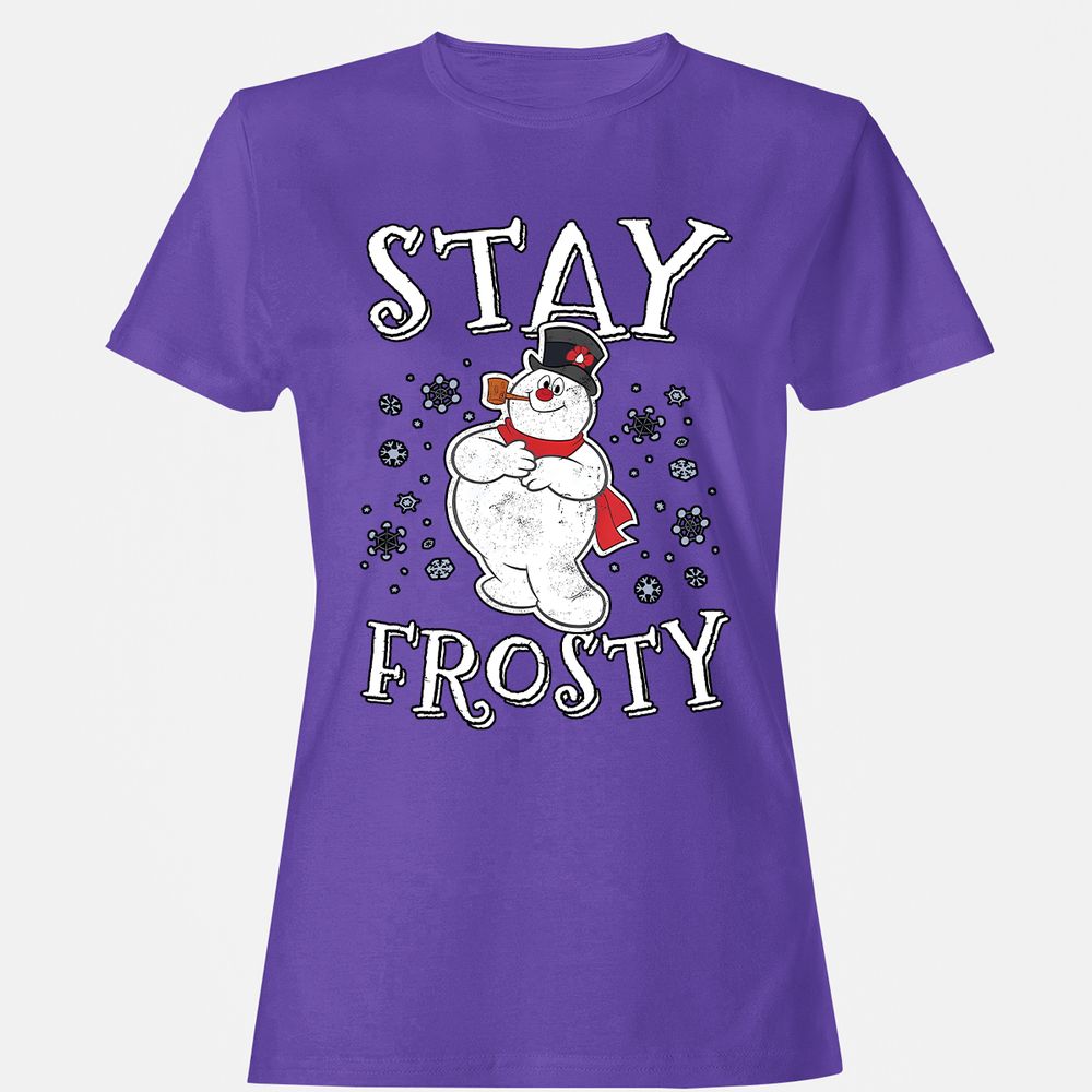 Women's T-Shirt - CNAFMH2A - Purple - 12