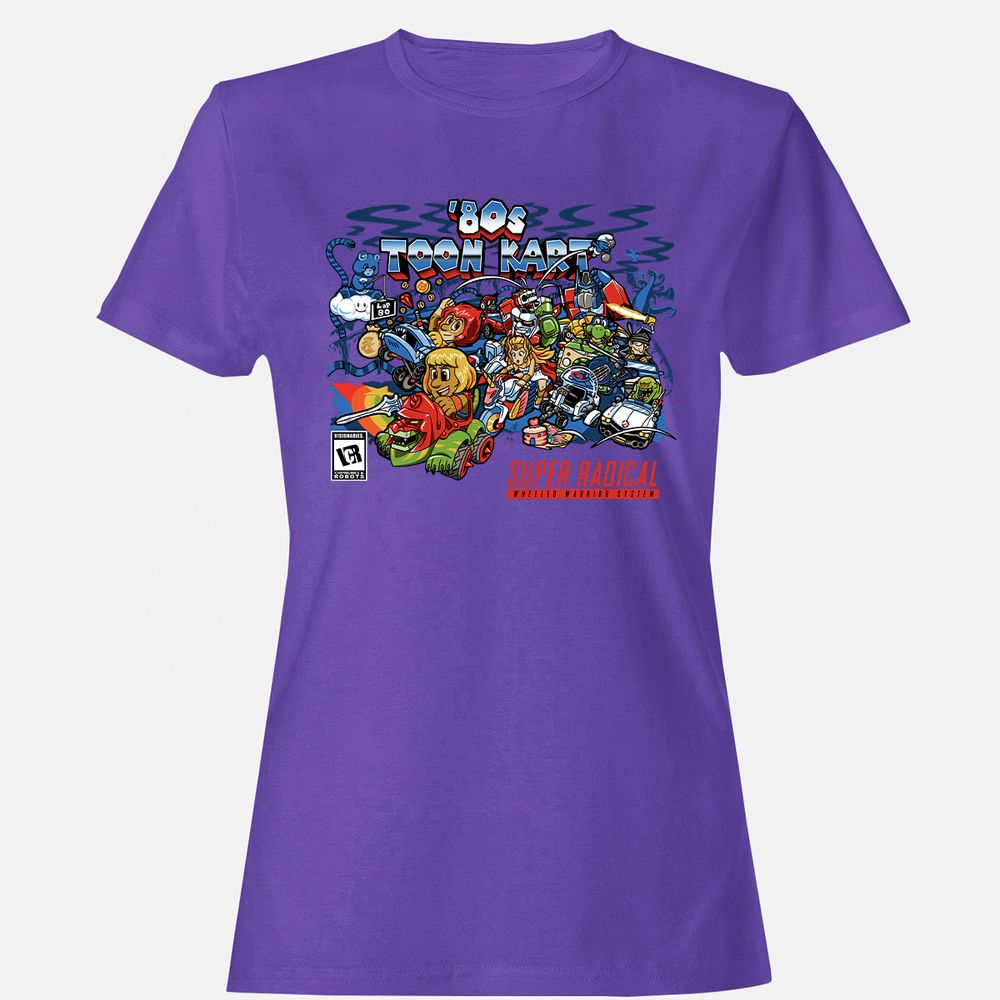 Women's T-Shirt - 8Q3YKAS4 - Purple - 12