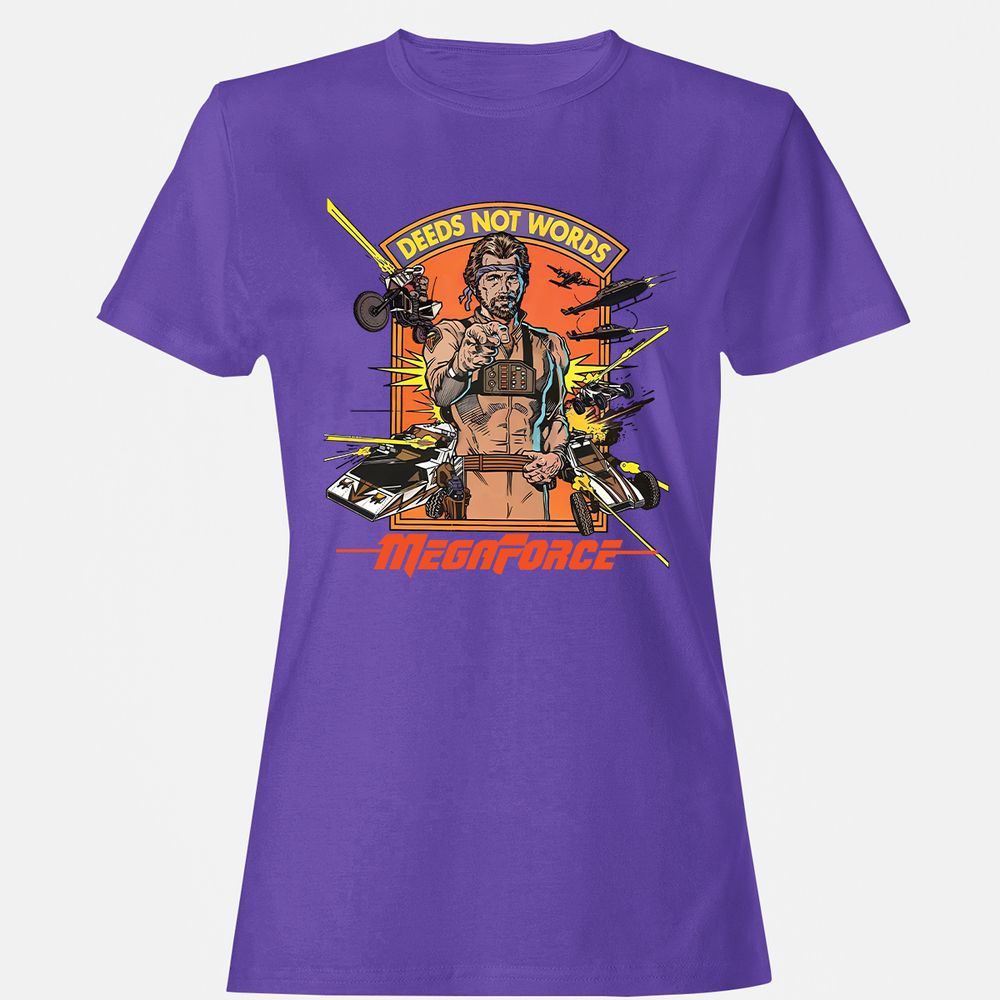 Women's T-Shirt - 7453BVQU - Purple - 12