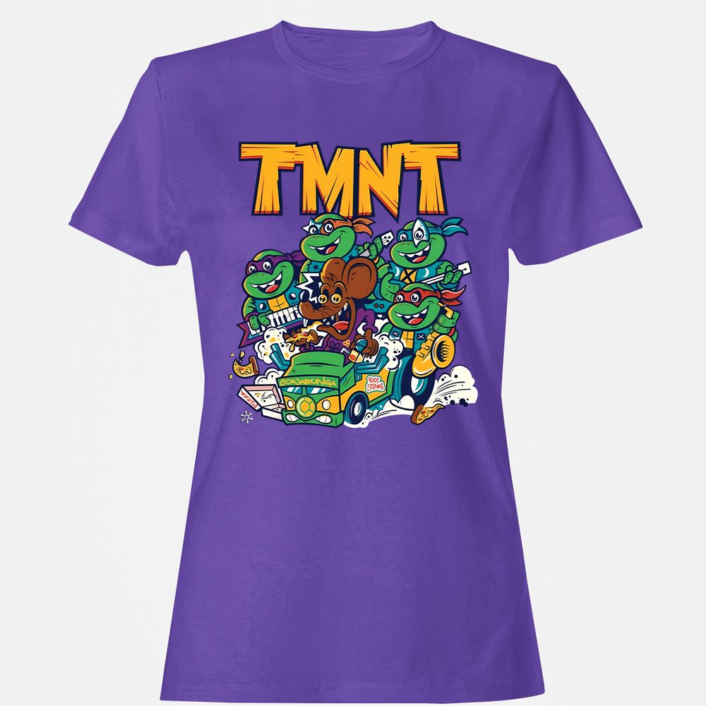 Women's T-Shirt - CDHT4JYP - Purple - 12