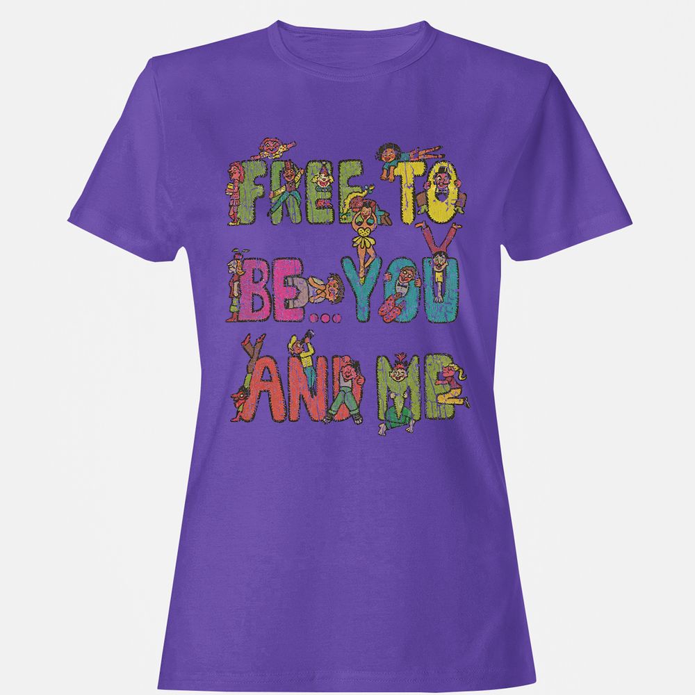 Women's T-Shirt - YE4L9WDW - Purple - 12