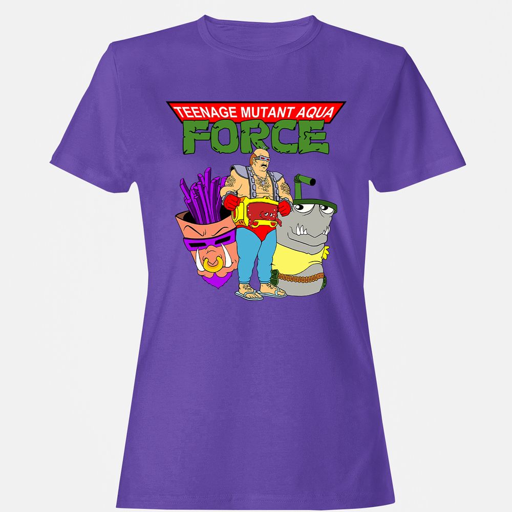 Women's T-Shirt - 4Q77VQ3V - Purple - 12