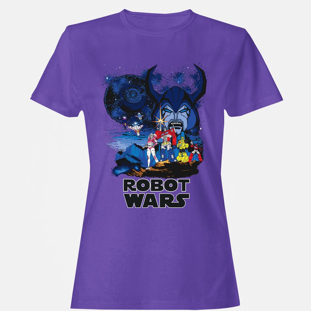 Women's T-Shirt - 5CK5VP4R - Purple - 12