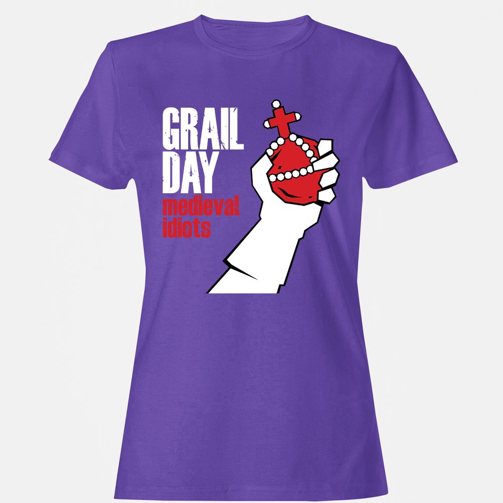 Women's T-Shirt - YHE4SQ39 - Purple - 12