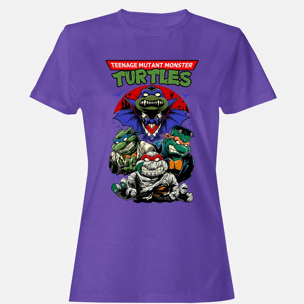 Women's T-Shirt - Z1E5YU3C - Purple - 12