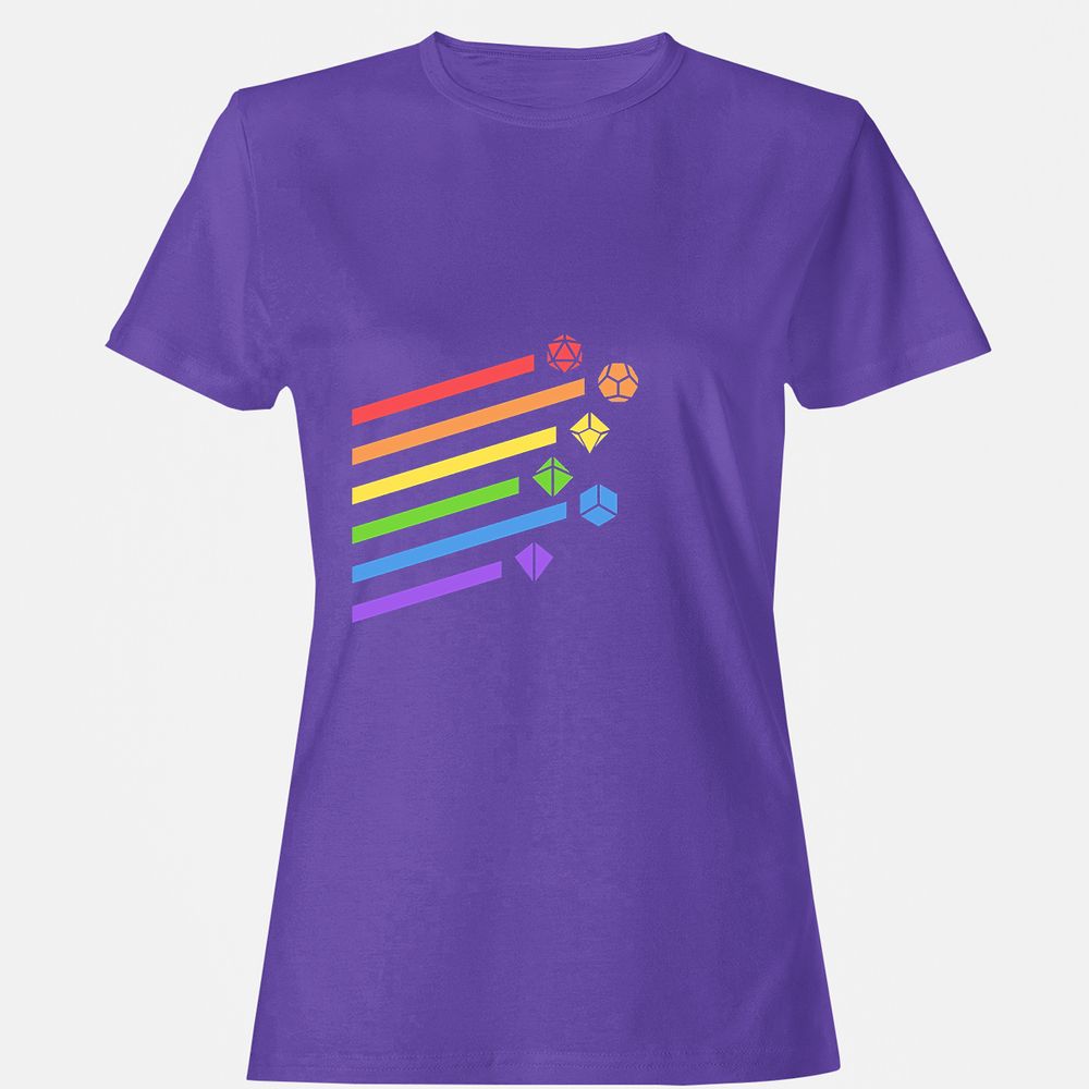 Women's T-Shirt - KDP8RLZS - Purple - 12