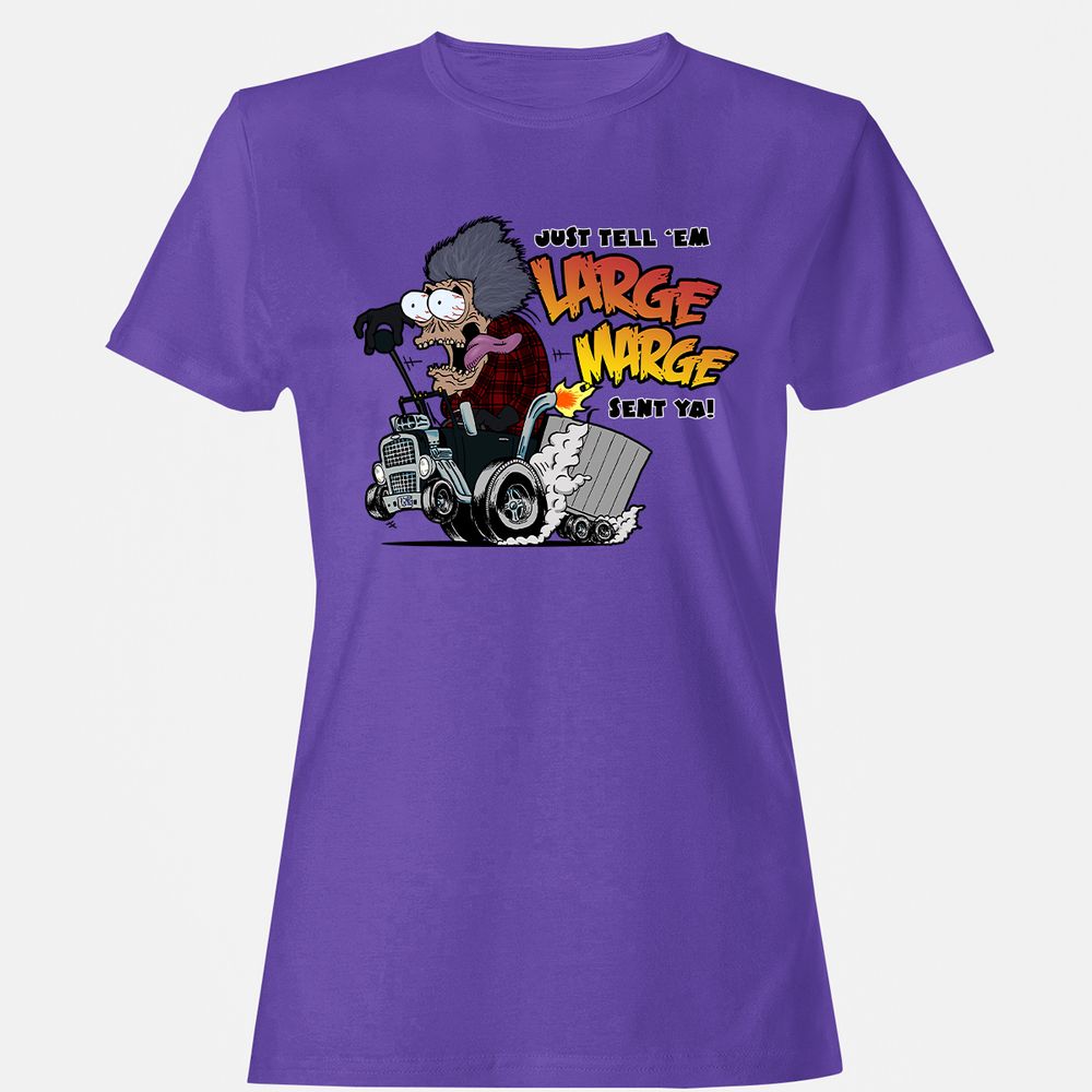 Women's T-Shirt - YK9JNHU8 - Purple - 12