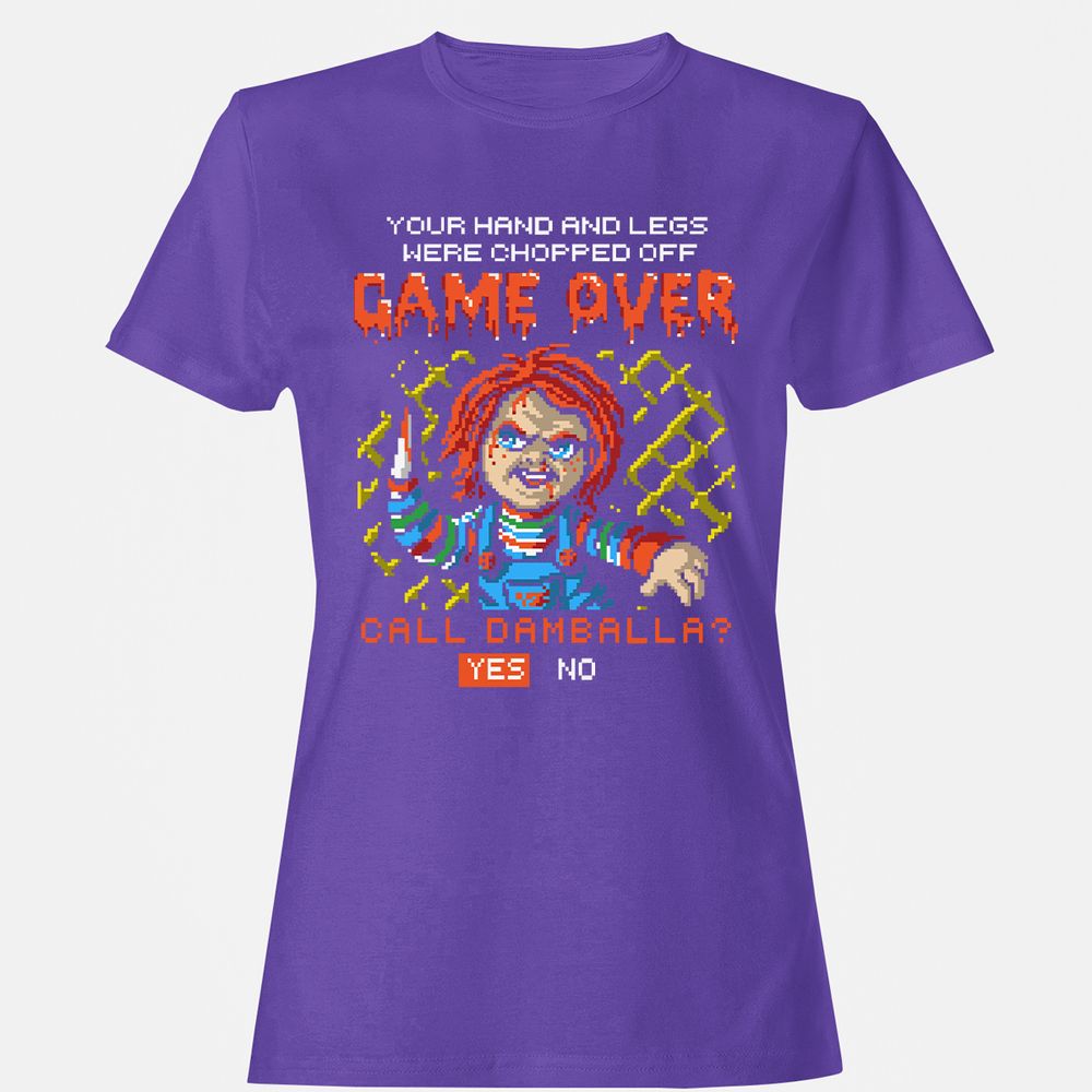 Women's T-Shirt - D45SUDWF - Purple - 12