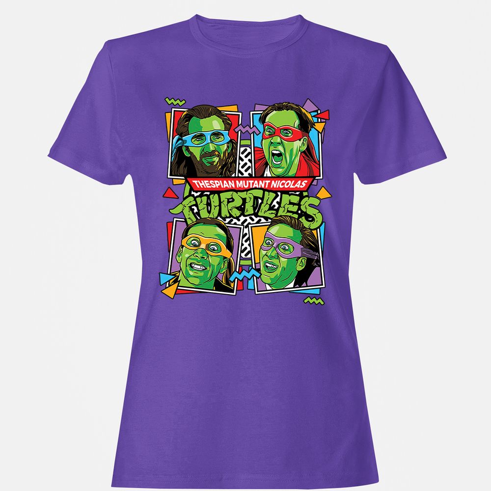 Women's T-Shirt - YTQELUK5 - Purple - 12