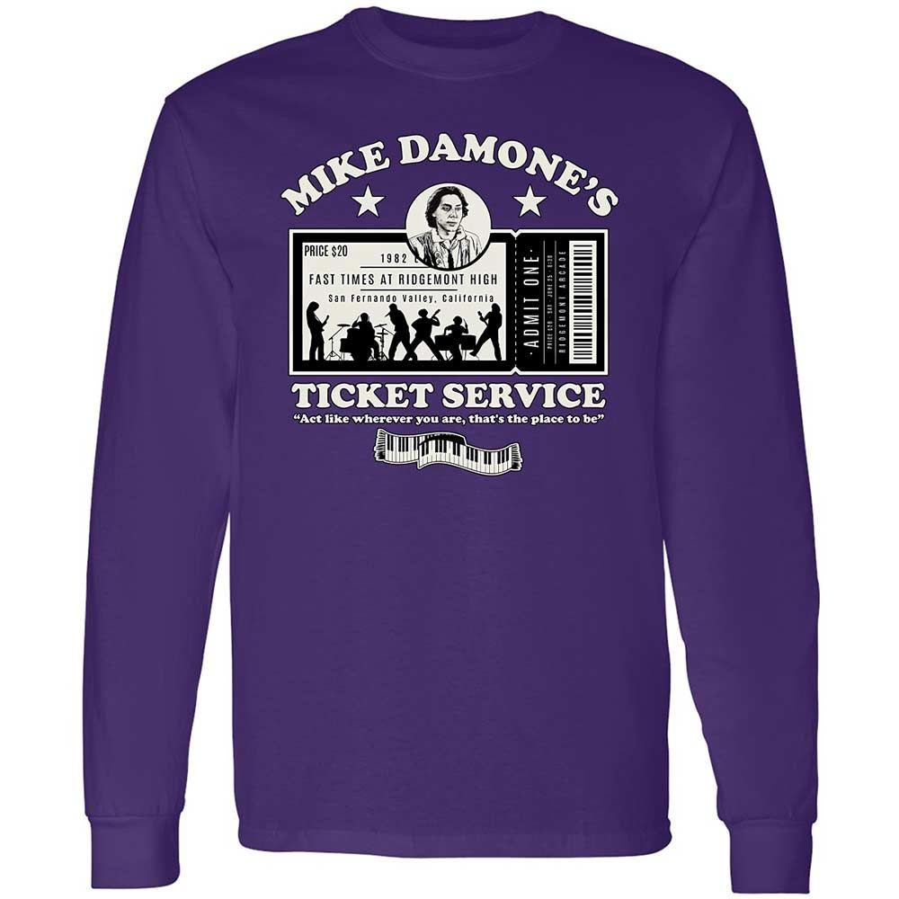 Damone's Ticket Service - Purple - 12