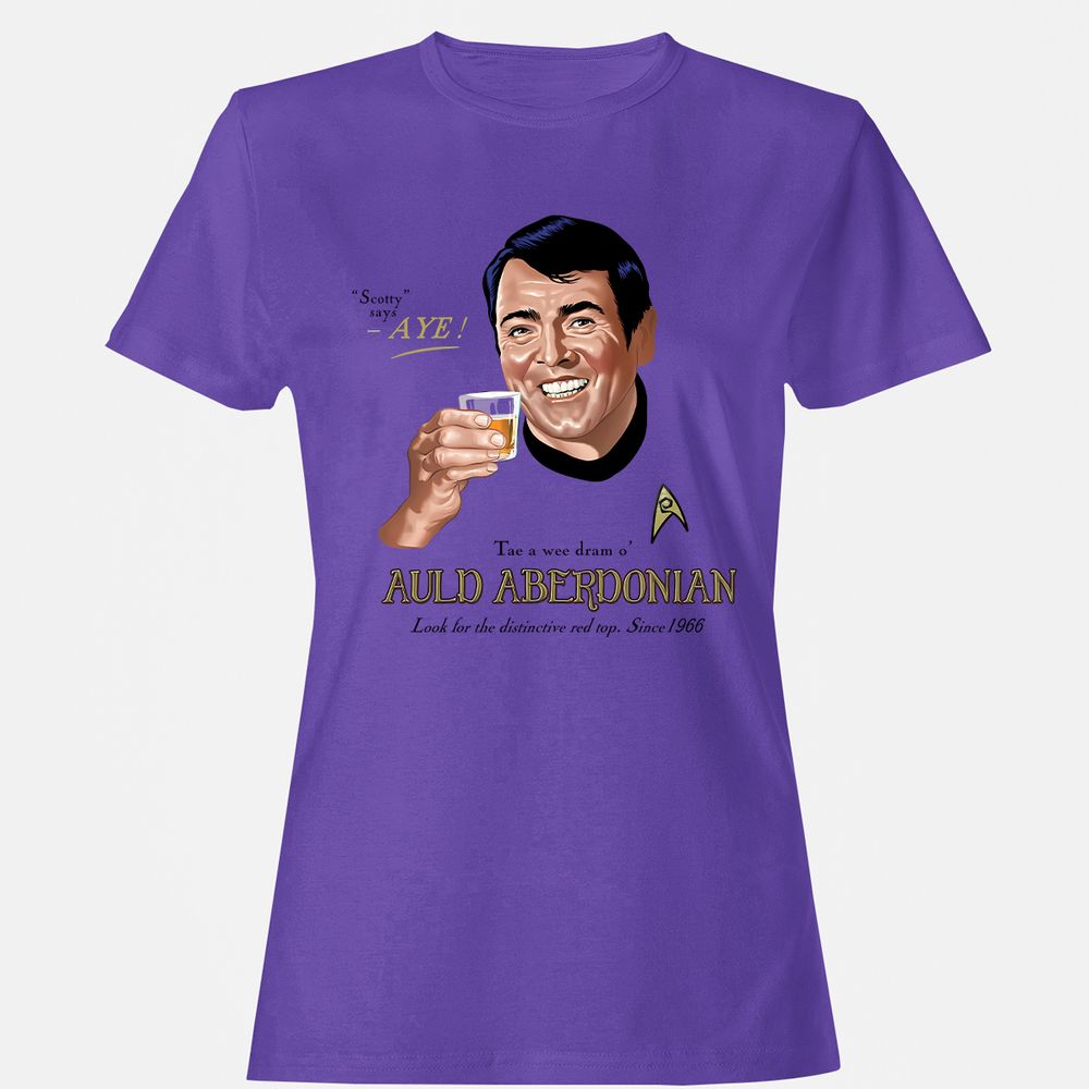 Women's T-Shirt - 82PLSXQ6 - Purple - 12