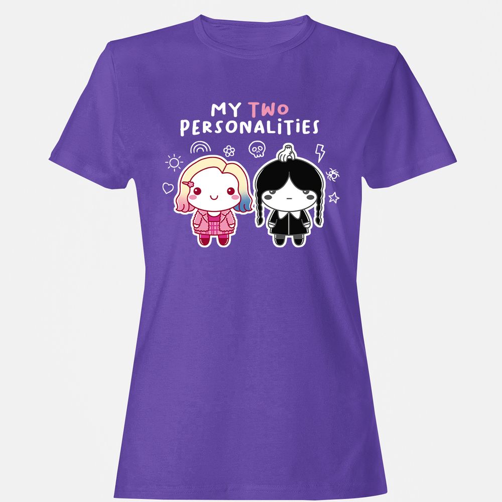 Women's T-Shirt - NVWRX856 - Purple - 12