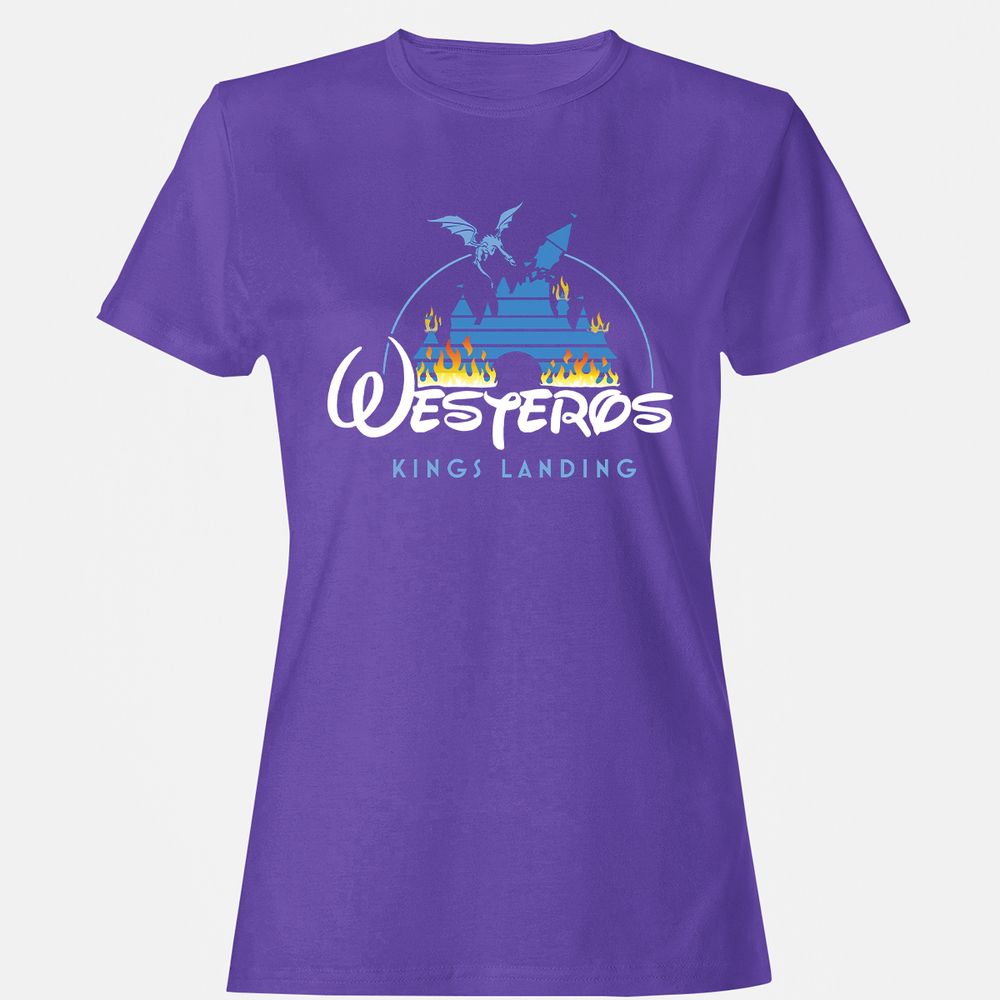 Women's T-Shirt - CHARGPJ9 - Purple - 12