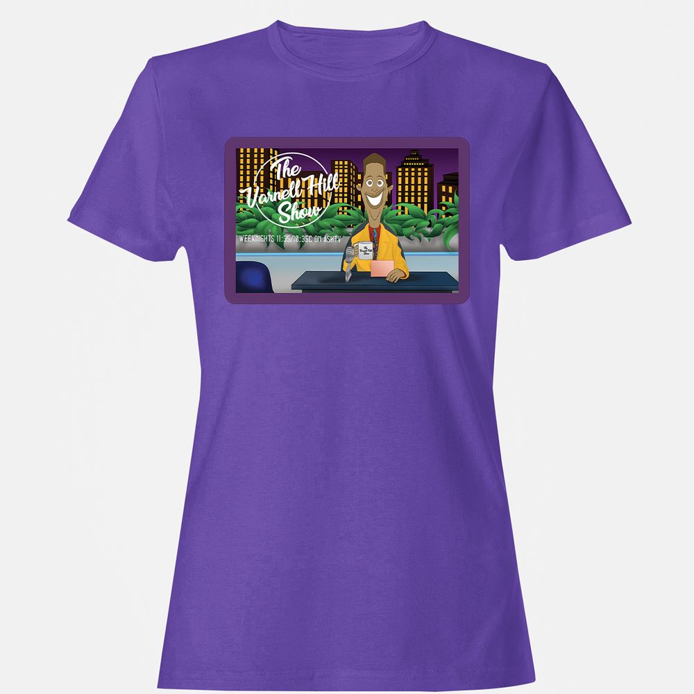 Women's T-Shirt - L6RHYBHS - Purple - 12