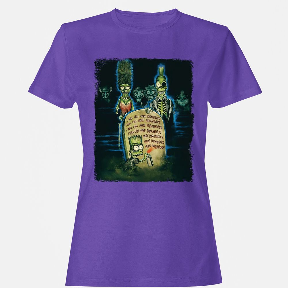 Women's T-Shirt - JZKQKW4F - Purple - 12