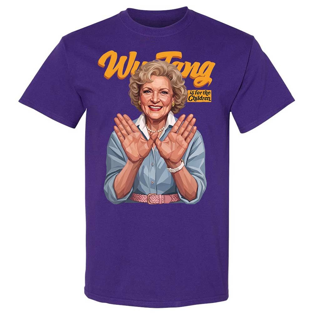 Stay golden and for the children - Purple - 12