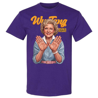 Stay golden and for the children - Purple - 12