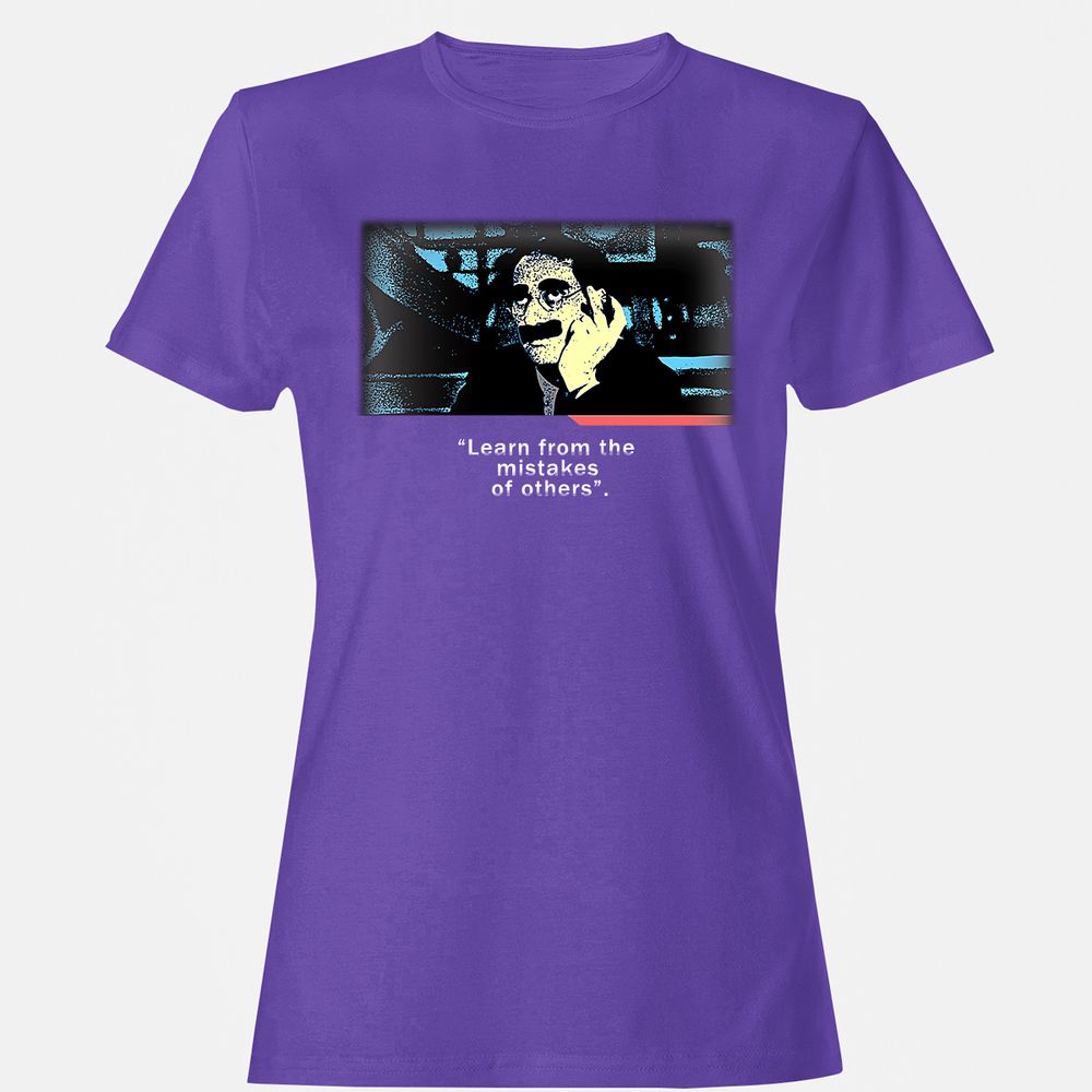 Women's T-Shirt - Q7JYAJTL - Purple - 12