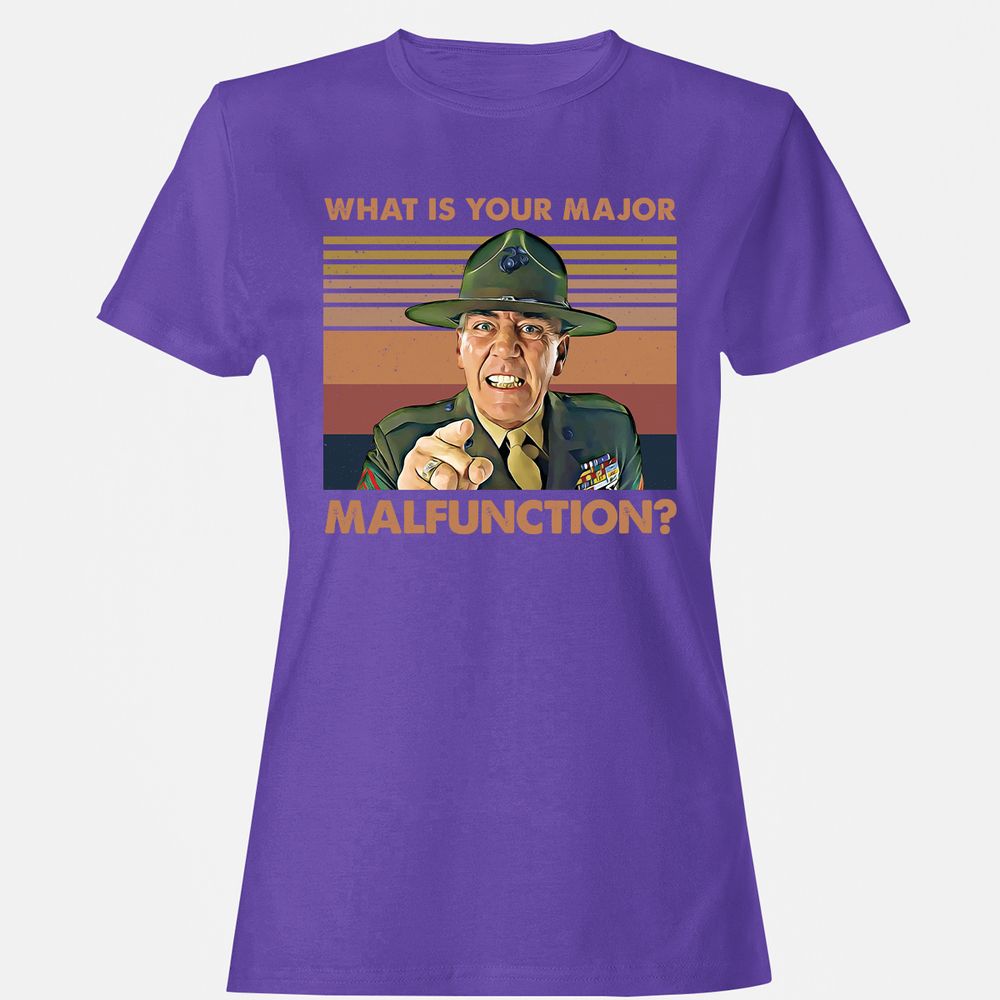 Women's T-Shirt - 56BRJ3A5 - Purple - 12