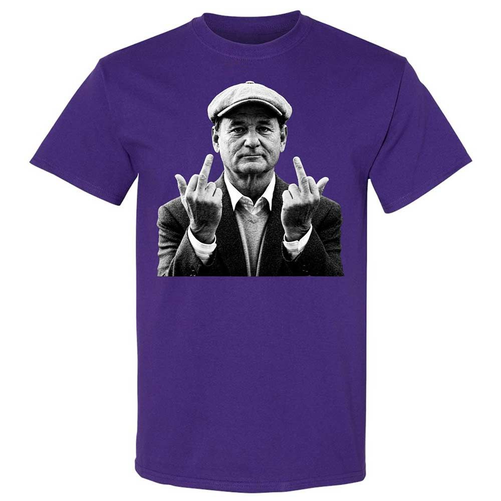 Bill Murray Middle Finger - Purple - 12