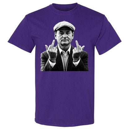 Bill Murray Middle Finger - Purple - 12