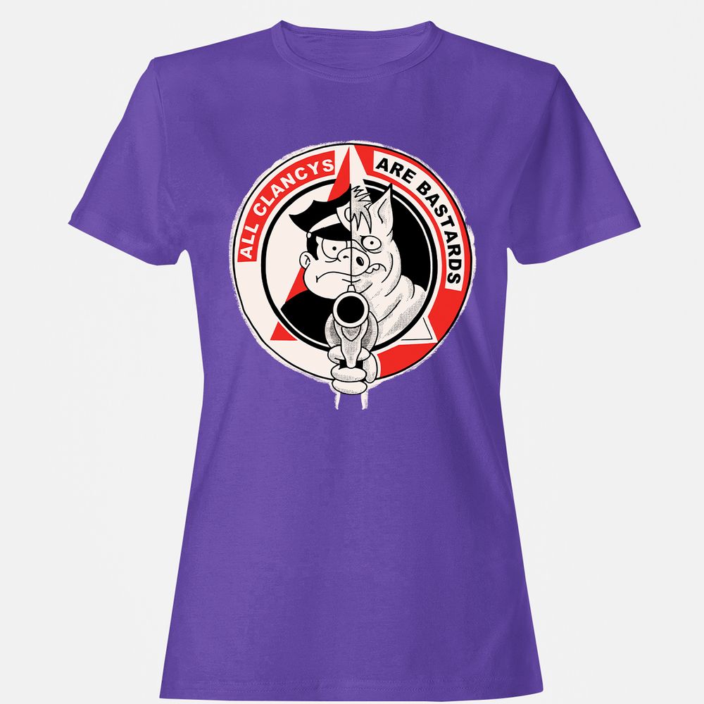 All Clancys Are Bastards - Purple - 12