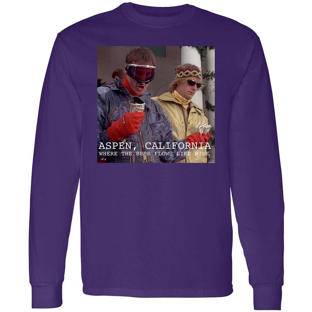 Long Sleeve T-Shirt - 8NG5ZDS5 - Purple - 12