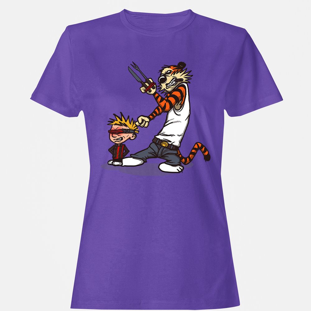 Women's T-Shirt - 6P5XEGXQ - Purple - 12