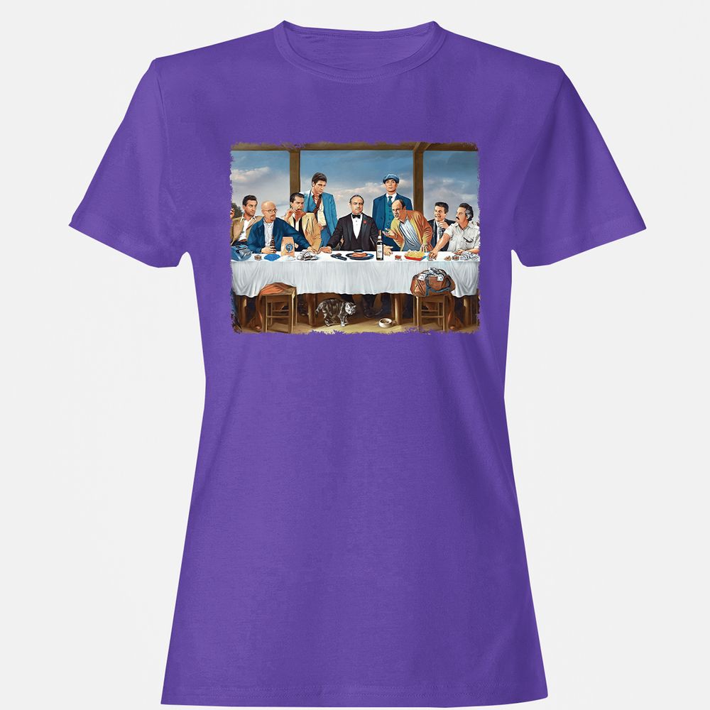 Women's T-Shirt - 4HYW86PQ - Purple - 12