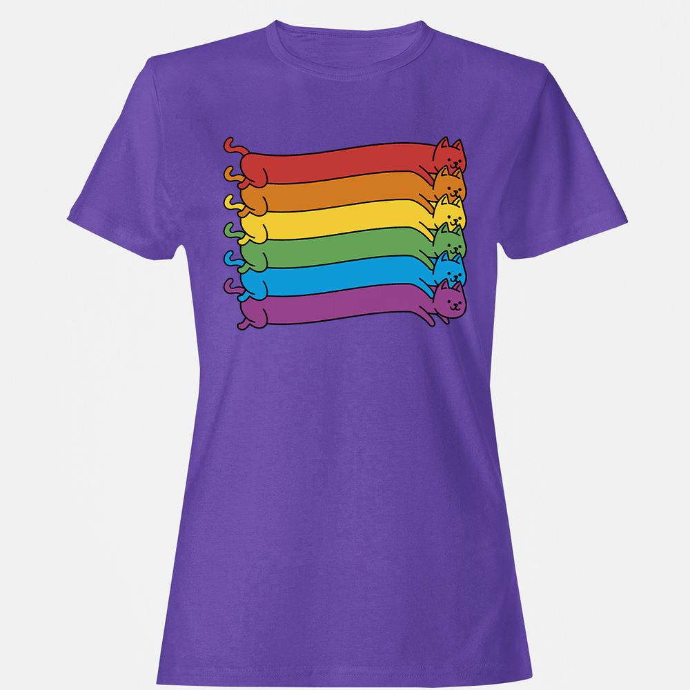 Women's T-Shirt - SRT35595 - Purple - 12