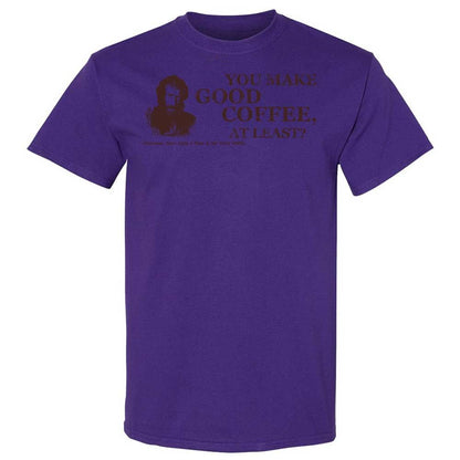 You make good coffee, at least? - Purple - 12
