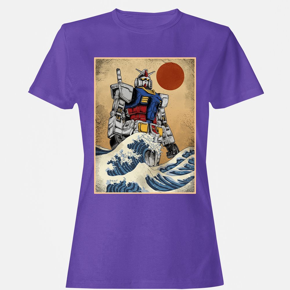 Women's T-Shirt - HNB1PH8B - Purple - 12