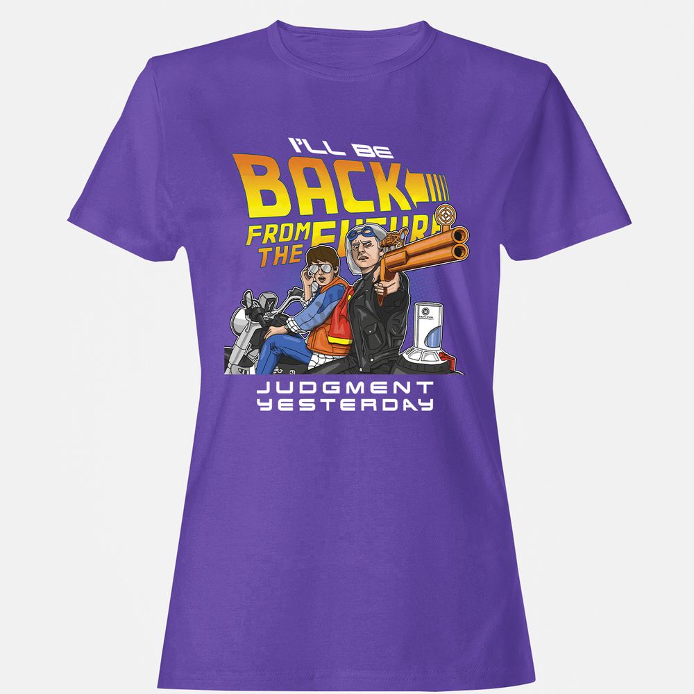 Women's T-Shirt - RGWFTAF8 - Purple - 12