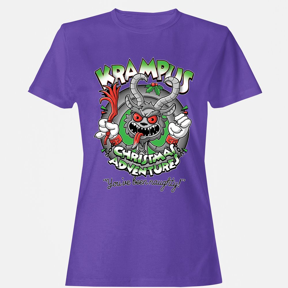 Women's T-Shirt - BK58LTCZ - Purple - 12