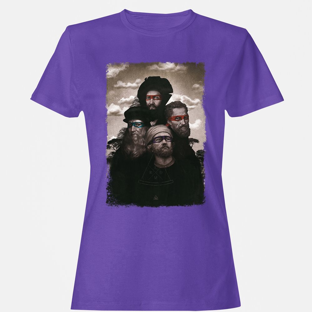 Women's T-Shirt - LVH8H32K - Purple - 12