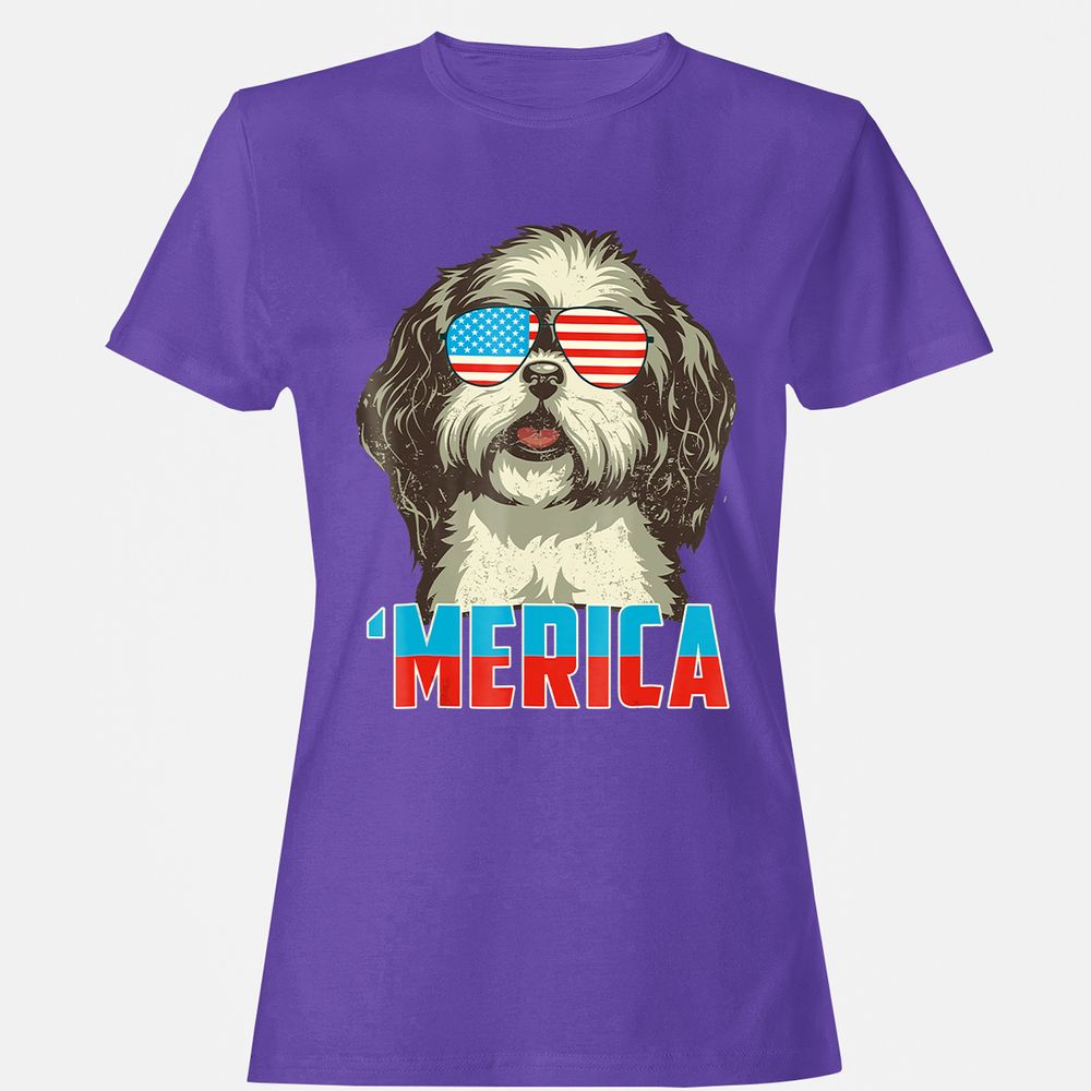 Women's T-Shirt - 2J2D7PJC - Purple - 12
