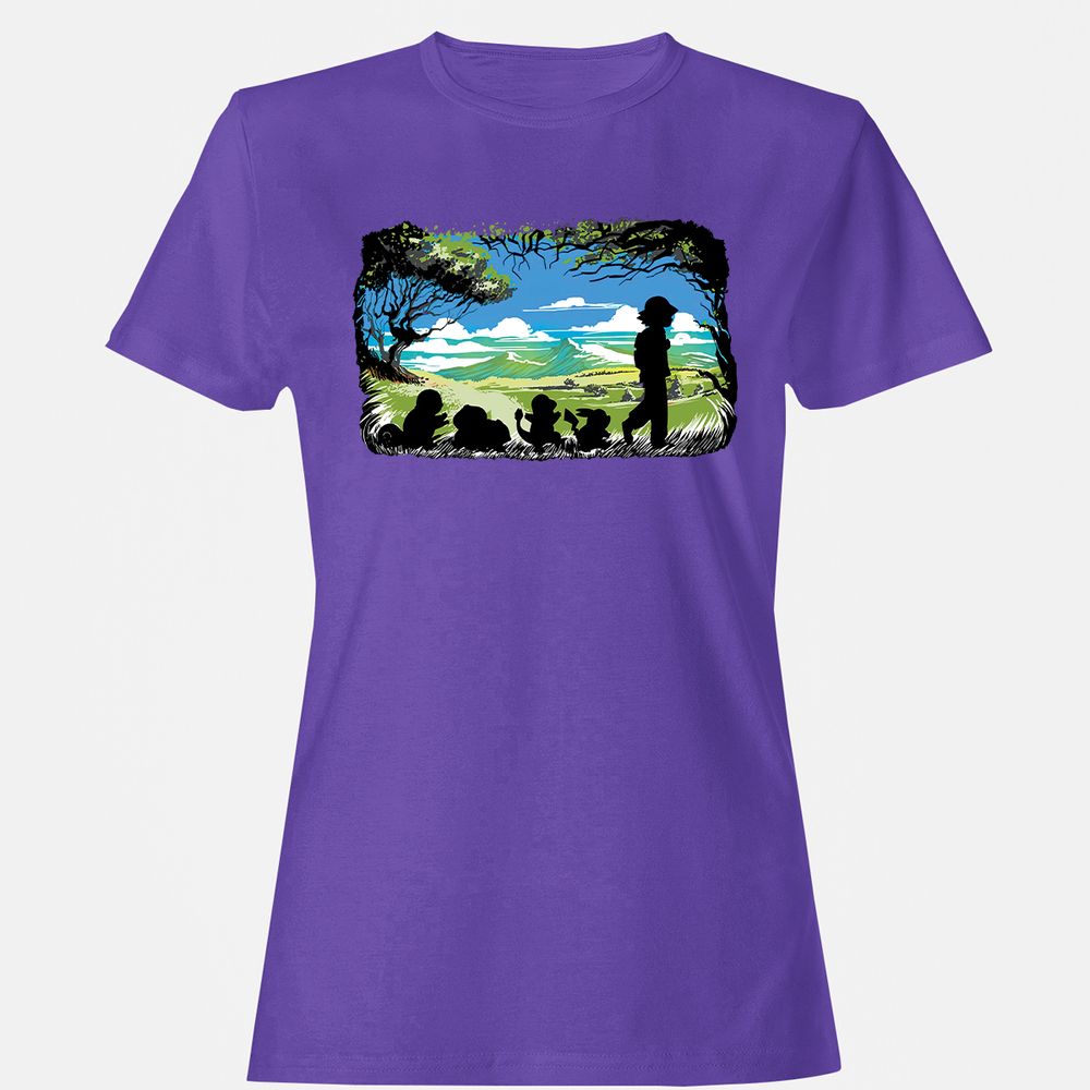 Women's T-Shirt - JQW1NE2M - Purple - 12