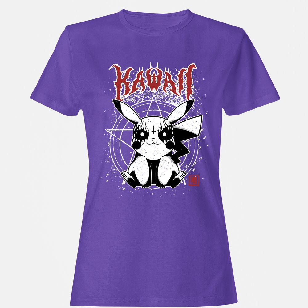 Women's T-Shirt - 4QH3KJ6R - Purple - 12