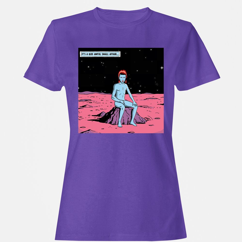 Women's T-Shirt - 6XCG7FDC - Purple - 12