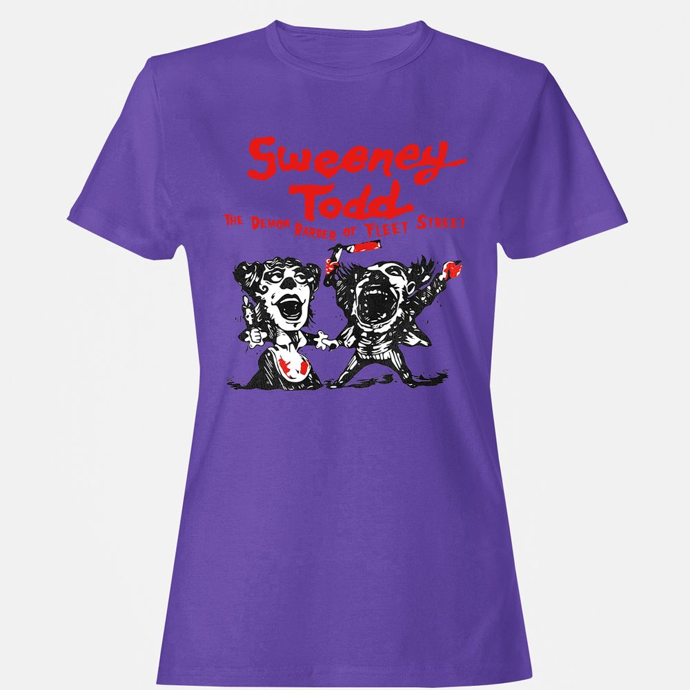 Women's T-Shirt - ZDZ6YRM9 - Purple - 12